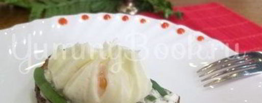 Шаг 4: яичницы, варенной в пакете