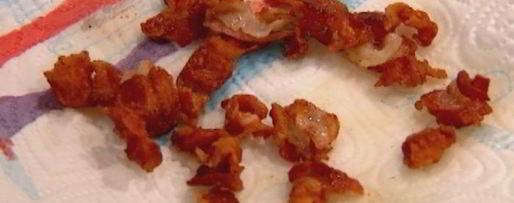 Шаг 5: яиц с беконом, запеченные в помидорах