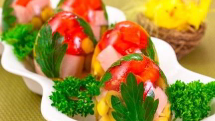 Рецепт Яиц заливных