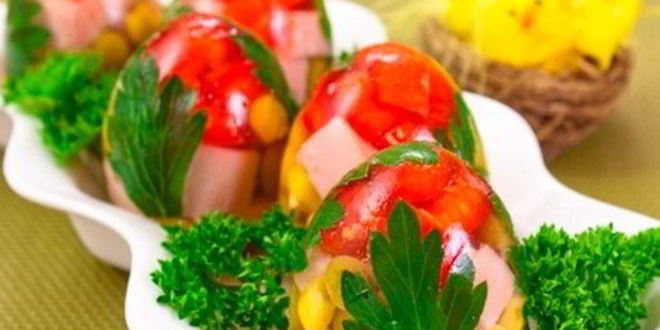 Рецепт яиц заливных