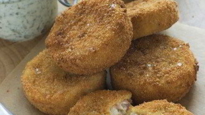 Рецепт Закуски из копченного лосося и укропа