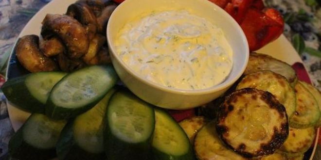 Рецепт закуски из овощей калейдоскоп