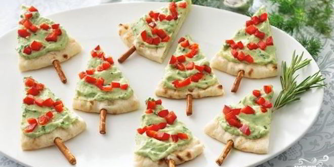 Рецепт закуски из питы на новый год