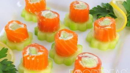 Рецепт Закуски из семги