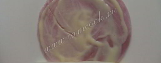 Шаг 6: закуски из ветчины и спаржи