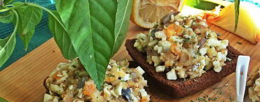 Шаг 13: закуски скумбрия с яйцом