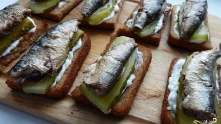 Рецепт Закуски со шпротами