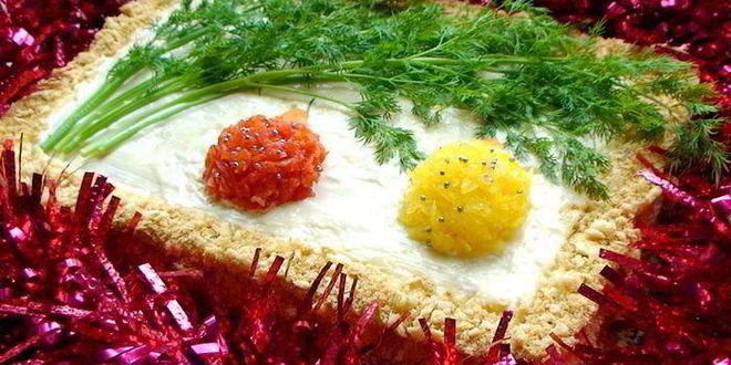 Рецепт закусочного наполеона