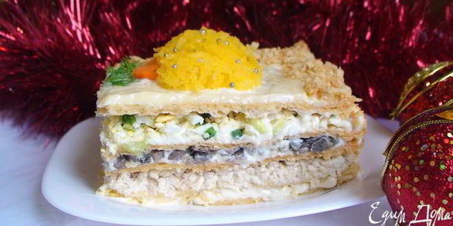 Рецепт закусочного наполеона