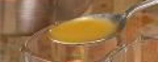 Шаг 1: апельсинового заливного с клубникой