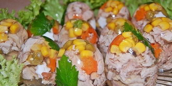 Рецепт говяжьего заливного драгоценные камни