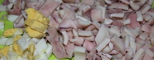 Шаг 5: новогоднего заливного из кальмаров