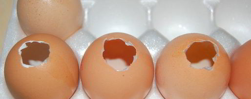 Шаг 3: яиц фаберже — заливного в яичной скорлупе