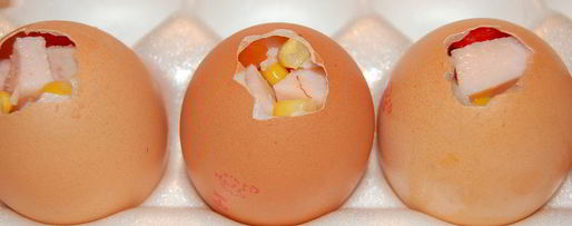 Шаг 5: яиц фаберже — заливного в яичной скорлупе