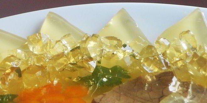 Рецепт заливного без проблем