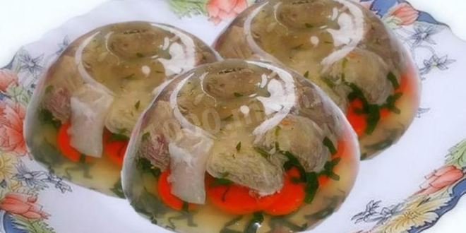 Рецепт заливного из говядины