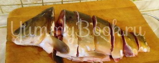 Шаг 2: заливного из карпа с буряком