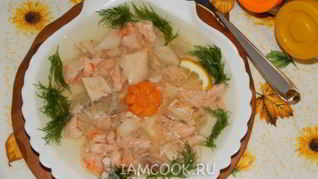 Рецепт Заливного из красной рыбы