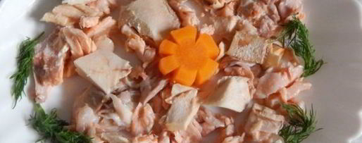 Шаг 5: заливного из красной рыбы