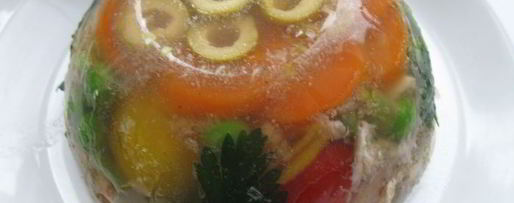 Шаг 7: заливного из курицы без добавления желатина