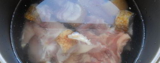 Шаг 1: заливного из курицы со свининой в мультиварке