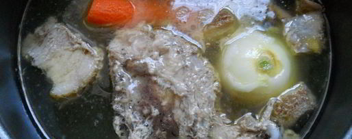 Шаг 2: заливного из курицы со свининой в мультиварке