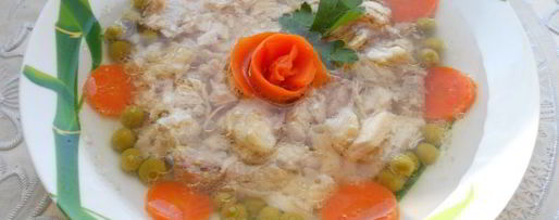 Шаг 5: заливного из курицы со свининой в мультиварке