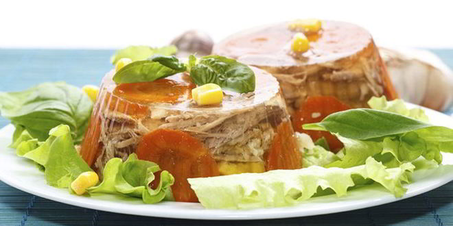 Рецепт заливного из курицы