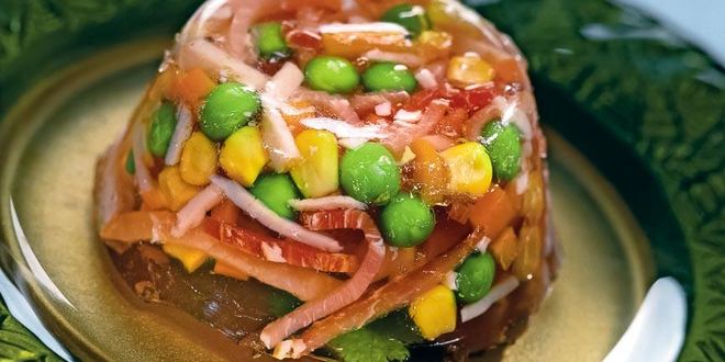 Рецепт заливного из мясной нарезки