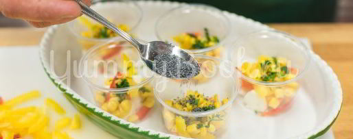 Шаг 2: заливного из овощей с сыром моцарелла