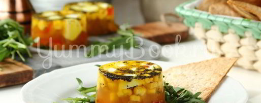 Шаг 4: заливного из овощей с сыром моцарелла