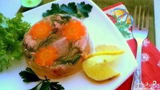 Рецепт Заливного из семги