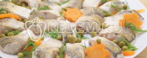 Шаг 7: заливного из судака праздничное