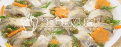 Шаг 8: заливного из судака праздничное