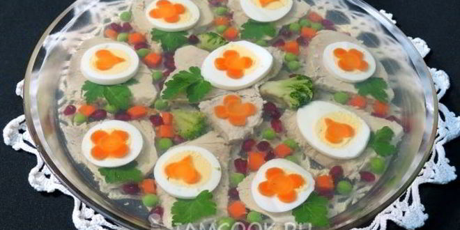 Рецепт заливного из свинины