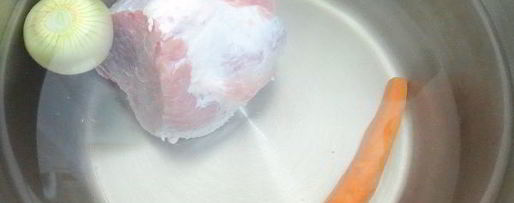 Шаг 3: заливного из свинины