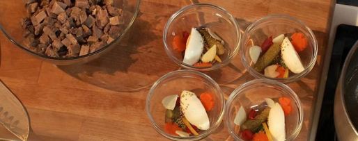 Шаг 5: заливного из телячьего языка с ржаным хлебом