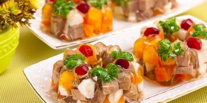 Рецепт заливного из телятины