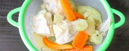 Шаг 5: заливного из трески с желатином