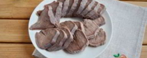 Шаг 4: заливного из языка на новый год