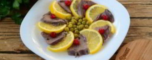 Шаг 4: заливного из языка