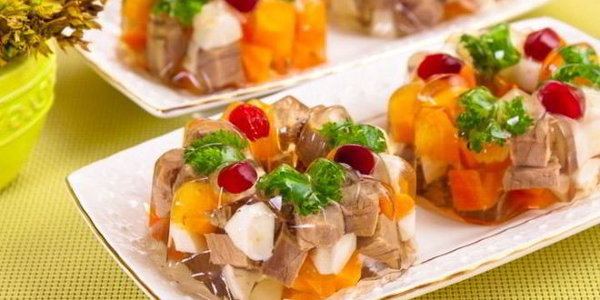 Рецепт заливного мяса