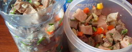 Шаг 4: заливного праздничного трио