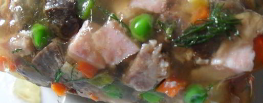 Шаг 6: заливного праздничного трио