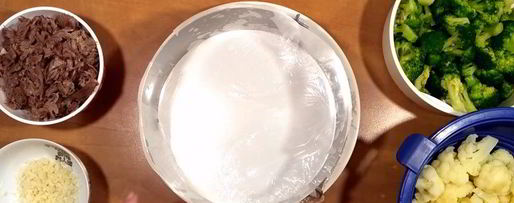 Шаг 9: заливного с брокколи