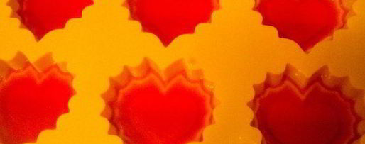 Шаг 4: заливного сердечки