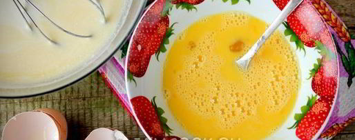 Шаг 3: заливного теста на кефире для пирога