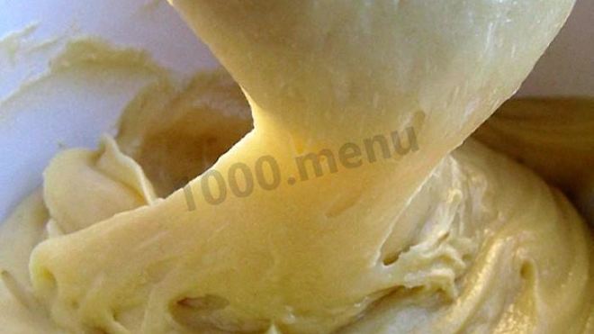 Рецепт Заливного теста на пирог на кефире просто