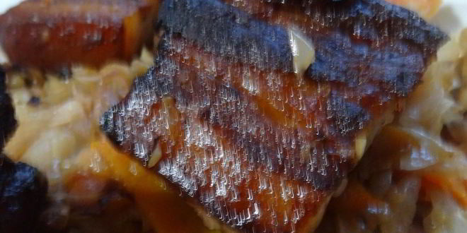 Рецепт запеченных маринованных свиных ребер