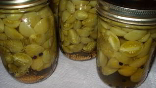 Рецепт Зеленых помидоров соленых